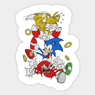 Sonic Trio Sticker